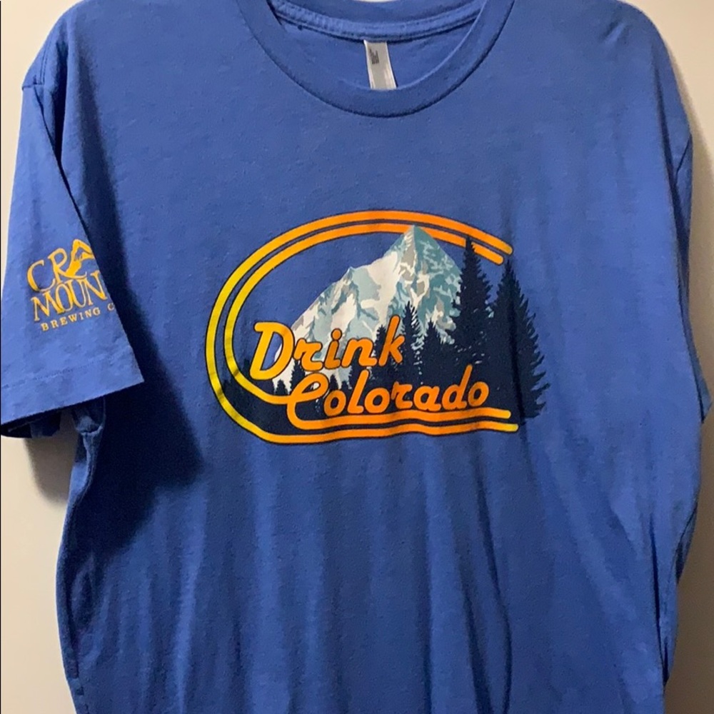 Crazy mountain brewery t shirt